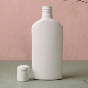 100ML Flat Plastic Bottle