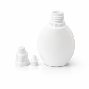 15ML Oval Plastic Dropper Bottle with Cap & Plug