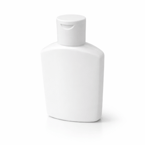 100ML Flat Plastic Bottle